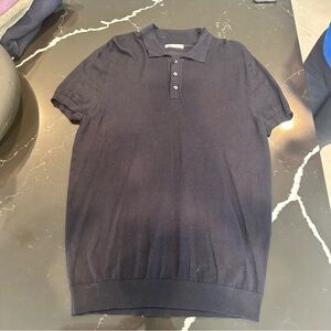 Zara Dark Blue Polo Shirt